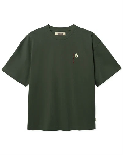 Woodbird - WBBeam Suma T-Shirt - Pine Green 